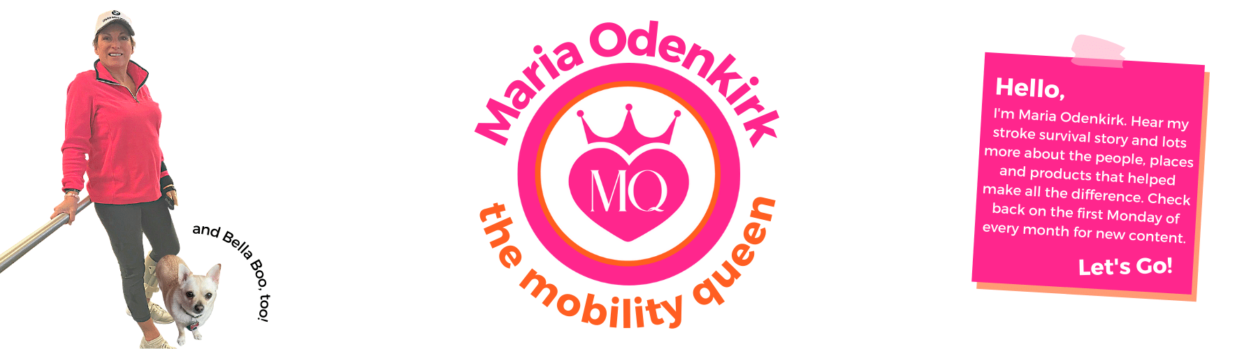 Maria Odenkirk. The Mobility Queen.